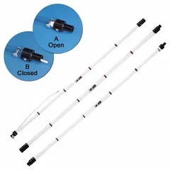 This plastic dipper is designed for collecting liquid or sludge samples from tanks, ponds, or wells. With a 1.34 L capacity, it is suitable for general purpose sampling in laboratory or field settings. The dipper is non-sterile and pre-cleaned to visible particulates level.