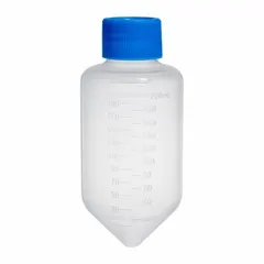 Approved Vendor Polypropylene Centrifuge Tube, 225 mL, Conical Bottom, Natural, with Attached Screw Cap, Graduated, C0225