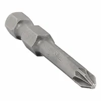 APEX Power Bit: Power Bit, Imperial, Pozidriv® Head, PZ1 Bit Industry Size, Std, Impact Rated, 5 PK (MPN 491-PZDX-5PK)