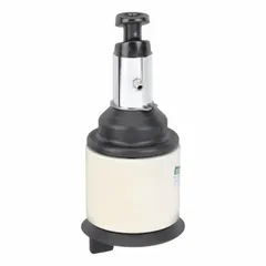 This ACORN soap dispenser assembly is a replacement part for wash fountains. Constructed of stainless steel, it includes a barrel nut for installation. Suitable for commercial restroom and industrial facility applications.