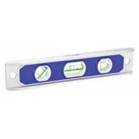 WESTWARD Torpedo Level: Level, Plumb & 45° Angle, 9 in Overall Lg, Top & Side Read, 3, 0.001 (MPN 4MRW9)