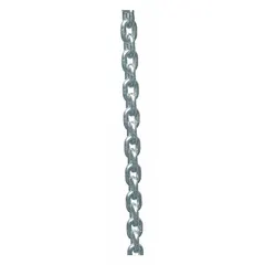 This load chain is a replacement component for Dayton lever chain hoists. It provides a 5 ft lift and is rated for a compatible load capacity of 1,100 lb. Suitable for industrial lifting and material handling applications.