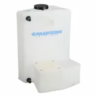 PULSAFEEDER Integrated Tank System: 15 gal, Polyethylene Tank, Vertical (MPN J40498)