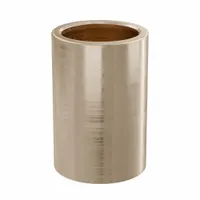 Sleeve Bearing: Bronze, SAE 841, 16 mm Bore, 20 mm OD, 30 mm Lg, 49,938 lb/sq in-fpm Max PV, 10 PK (MPN AAM1620-30B)