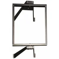 TRIPP LITE Open Frame Rack: 12 Rack Units, Wall Mount, 30 3/4 in x 19 3/4 in x 20 3/8 in, Steel (MPN SRWO12US)