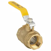 APOLLO Manual Two-Way Ball Valve: 1 in, Brass, Straight, FNPT x FNPT, 600 psi Max. Pressure (CWP) (MPN 94A10501)