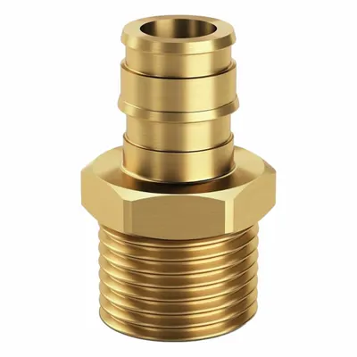 ZURN QEMC34GX Expansion Brass Barbed Tube Fitting - Expansion Brass Barbed Tube Fittings