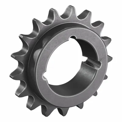 TRITAN Bushed Roller Chain Sprocket: For 60 Chain, 17 Teeth, 4.082 in Pitch Dia - Size 60 Bushed-Bore Roller Chain Sprockets