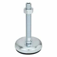 JW WINCO Male-End Leveling Mount: Swiveling Stud, 5/8"-11 Thread Size, 3.15 in, 2,473 lbf Capacity (MPN 30-80-5/8X11-75-A1-UK)