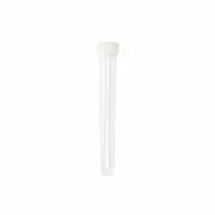 Approved Vendor Polystyrene Culture Tube with Cap, 19 mL, Natural, Round Bottom