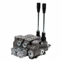 HYDRO CUSTOM Hydraulic Directional Control Valve: Four-Way / Three Positions, 13 gpm Flow Rate - Max (MPN 228314)