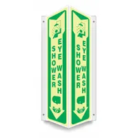 Safety Sign: PETG, Mounting Holes Sign Mounting, 18 in x 7 1/2 in Nominal Sign Size, 0.07 in Thick