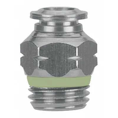 AIGNEP USA Stainless Steel Tube Fitting, 1/8-27 Thread, Silver - Stainless Steel Tube Fittings