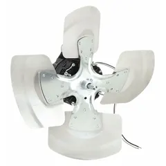 This fan blade and motor kit is designed for use in HVAC and refrigeration systems. It is suitable for replacing or upgrading fan assemblies in commercial or industrial ventilation, cooling, and exhaust applications. The kit provides a matched blade and motor for efficient airflow.
