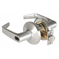BEST Door Lockset: Storeroom Lever Locksets, Chrome, ADA Compliant, LFIC (MPN 9K47D15DS3626)