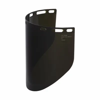 JACKSON SAFETY Face Shield Visor: 15 1/2 in Overall Wd, 9 in Overall Ht, 0.07 in Overall Thick - Heat-Resistant Replacement Visors