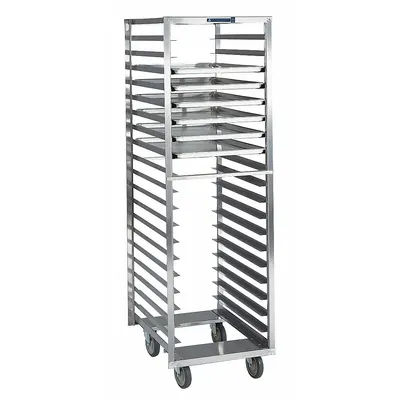 LAKESIDE Pan and Tray Rack: 16 Slots, 3 in Betw Shelves, 300 lb Capac, 21 in Wd - Standard-Duty End-Loading Sheet Pan Racks