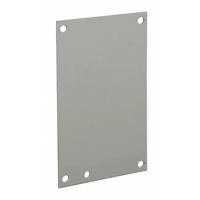 WIEGMANN Panel: Back Panel Panel, 21 in Overall Ht, 18.5 in Overall Wd, Steel, Painted - Interior Mounting Panels