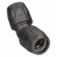 TRANSAIR Push-Fit Elbow Fitting: 1 1/2 in OD x 1 1/2 in OD Size, Push-to-Connect x Push-to-Connect (MPN 6612 40 00)