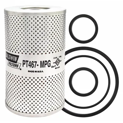 BALDWIN FILTERS Hydraulic Filter: Hydraulic Fluid, Cartridge, 1 7/8 in Inside Dia - Cartridge Hydraulic Filters
