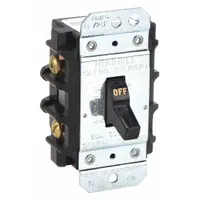 HUBBELL KELLEMS Manual Motor Switch: 2 Poles, 50 A, No Enclosure (MPN HBL7852D)