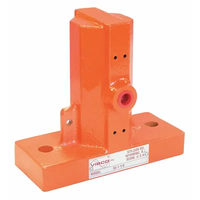 VIBCO Piston Vibrator: Bolt-On Mount, 7,000 vpm, 400 lb to 1,000 lb, 1/4 in NPT - High-Impact Piston Vibrators