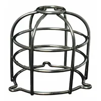 FEDERAL SIGNAL Dome Guard: Stainless Steel, 4 1/2 in Overall Dp, 4 3/8 in Overall Lg, SLMDG2