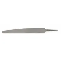 Knife File: Double-Cut Face Cut, Single Edge Cut, Bastard Cut, 8 in Lg without Tang, 7/8 in Wd (MPN 06898N)