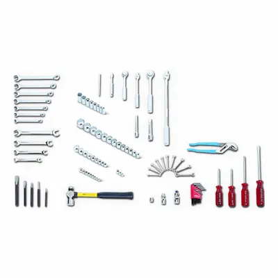 WRIGHT Fractional Basic Service Tool Set: 97 Total Pcs, SAE - Tool Only Sets