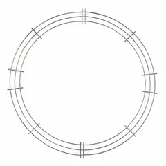 Zinc-plated bird screen designed to prevent birds and debris from entering upblast roof exhaust fans. Compatible with manufacturer model number 3GY74. Suitable for use in commercial and industrial ventilation systems to protect fan performance and reduce maintenance.