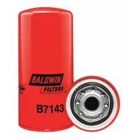 Spin-on oil filter with cellulose media, 1-12 thread size, 8 1/8 in overall height, and 3 11/16 in outside diameter. Includes G381-A integral gasket. Used in engine lubrication systems to remove contaminants from oil