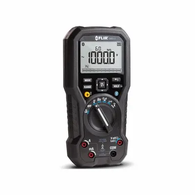 FLIR Digital Multimeter: TRMS, CAT III 1000V/CAT IV 600V, 1,000 V Max AC Volt Measurement - Advanced Feature Multimeters