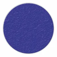 Floor Marking Tape: Circle, Solid, Blue, No Legend, 3 in x 3 in, 0.58 mil Tape Thick, INCOM, 25 PK (MPN LM200B)
