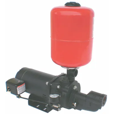 Dayton Shallow Well Jet Pump System: 1/3 hp HP, Single Phase, 115/230V AC - Shallow-Well Jet Pump Systems