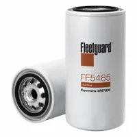 FLEETGUARD Automotive Fuel Filter: 15 7/8 in Overall Lg, 3 11/16 in Outside Dia, Diesel Fuel, Diesel (MPN FF5485)
