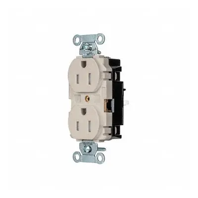HUBBELL 5262STLATR Duplex Receptacle - General Purpose Receptacles