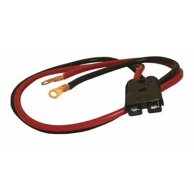 PHOENIX Female Cable Connector W Red/Black Cable: Battery Cable, 4 ft Overall Lg - Battery Cables