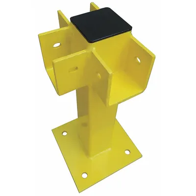 OEM Three Way Post: 4 in Post Wd - Lift-Out Guardrail Posts