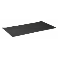 This black rubber pad is a replacement part for machine rollers. It is compatible with roller models 2MPR4, 2MPR5, 2MPR7, and 2MPR8. The pad provides a cushioned surface for material handling applications.