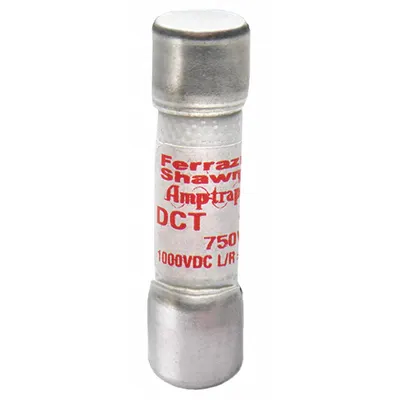MERSEN Solar Fuse: DCT Series, Fast-Acting, 30 A - Fast-Acting Cylindrical Fuses