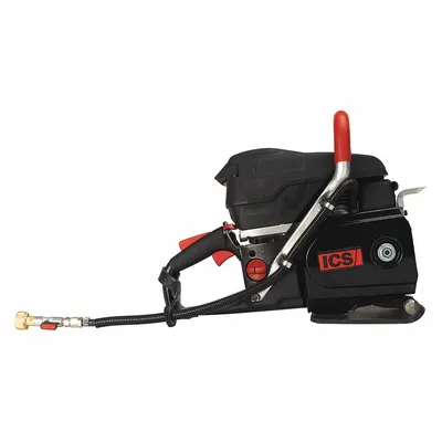 ICS Concrete Chain Saw: 12 in Bar Lg, 6.4 Horsepower, 9300 +/- 150 RPM, Two Stroke - ICS Gas-Powered Chain Saws