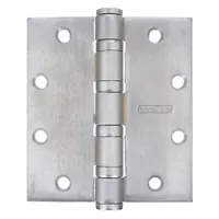 MCKINNEY Butt Hinge: Stainless Steel, Full Mortise, 1 15/16 in Leaf Wd (MPN 4-1/2X4-1/2 MPB91 32D NRP)