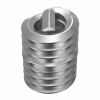 HELI-COIL Helical Insert: Tanged Tang Style, Screw-Locking, #4-40 Thread Size, Plain, 1,000 PK (MPN 3585-04CN224S)