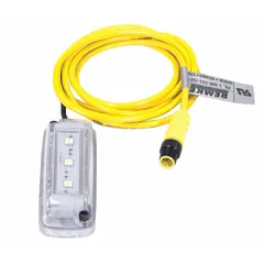 This accessory light provides illumination for work areas on compatible Edwards Ironworker models. It features M12 connections plugs for easy installation. Designed for use with IW100 and 100 TON Deluxe ironworkers.