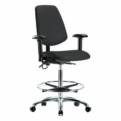 Vinyl ESD Task Chair with Arms