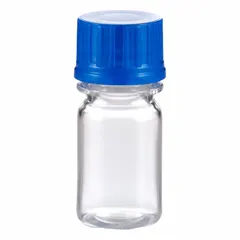 APPROVED VENDOR Polycarbonate Sample Vial, 5 mL, Blue Closure, Non-Sterile, RPC0005
