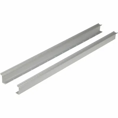 SQUARE D Terminal Block Mounting Track: DIN Rail, Top-Hat, 1 m Overall Lg - Mounting Channels for Terminal Blocks
