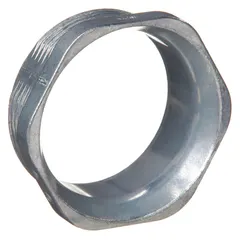 RACO 1668 is a zinc chase closed nipple with a 2"-11-1/2 thread size and plain finish. Overall length is 1 5/32 in. CSA Certified. Used to connect two raceways or enclosures through a wall or chase in electrical conduit systems.