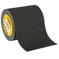 Anti-Slip Tape: Very Coarse, 46 Grit Size, Solid, Black, 6 in x 30 ft, 41 mil Tape Thick, Rubber (MPN GRAN5087)