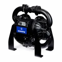 GRACO Electric Diaphragm Pump: Aluminum Body, 2 in Fluid Connection Size, NPT Connection (MPN TE120-0301)